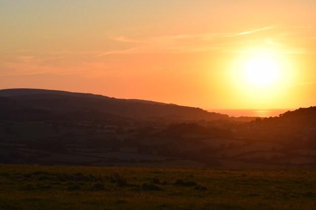 Sunset from Timberscombe Common